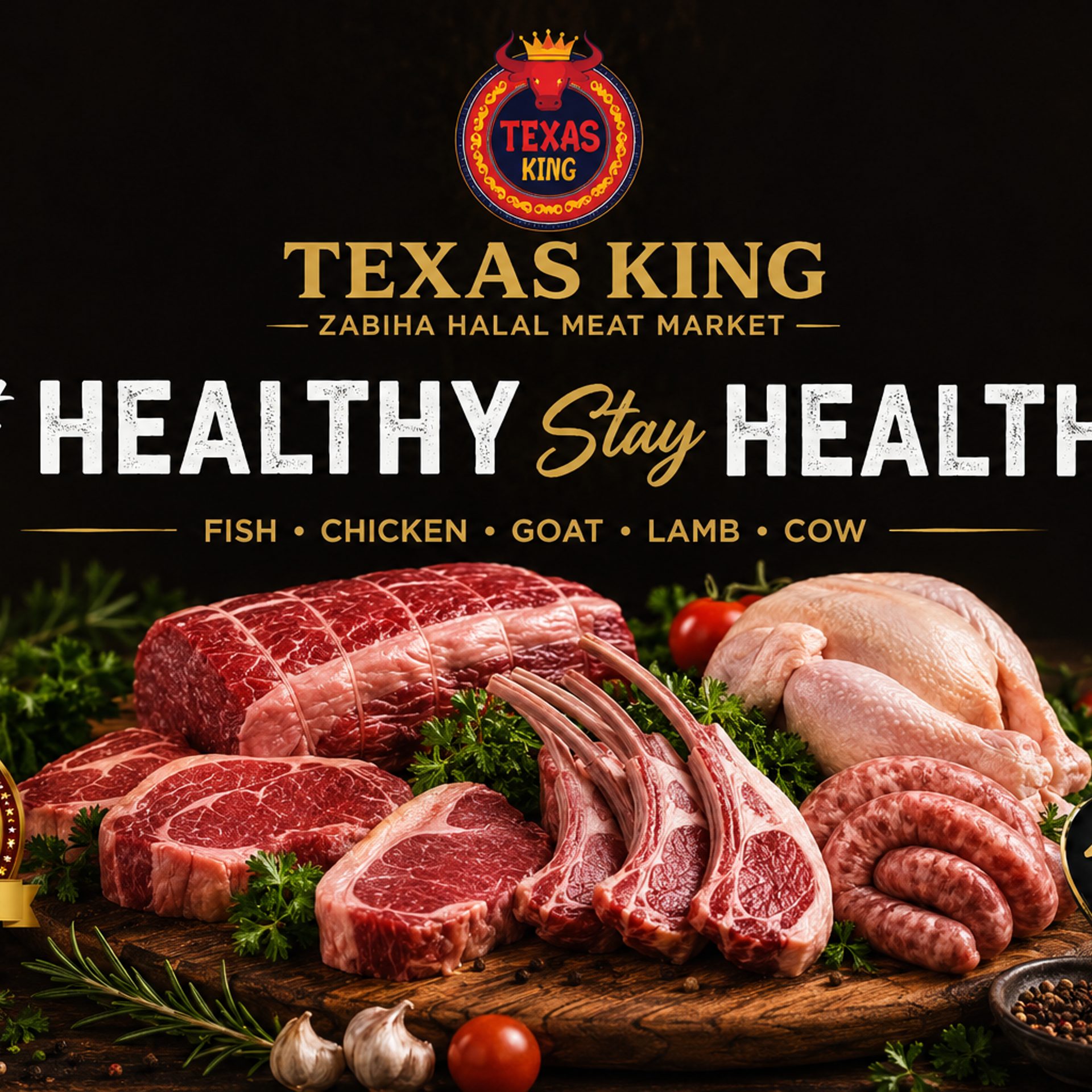 Fresh Zabiha Halal, Right Here in Irving