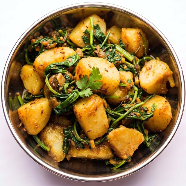 Aloo Palak.