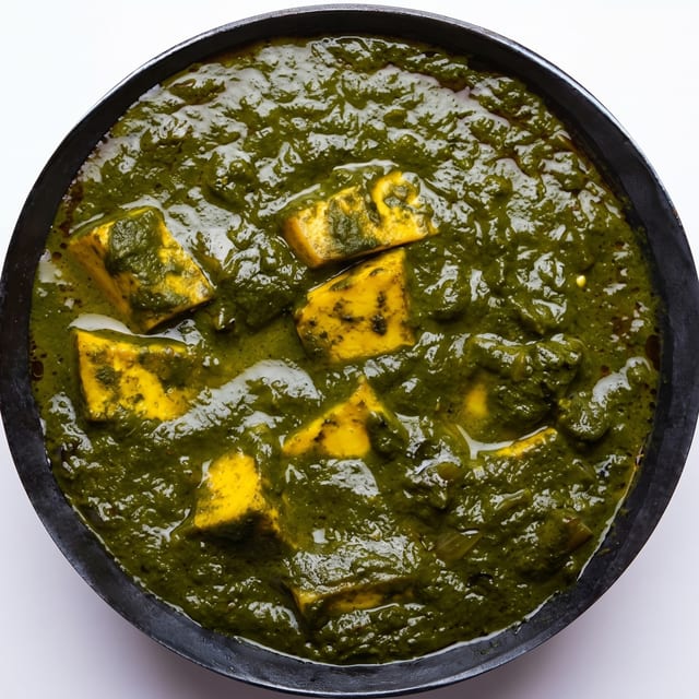 Palak Paneer.