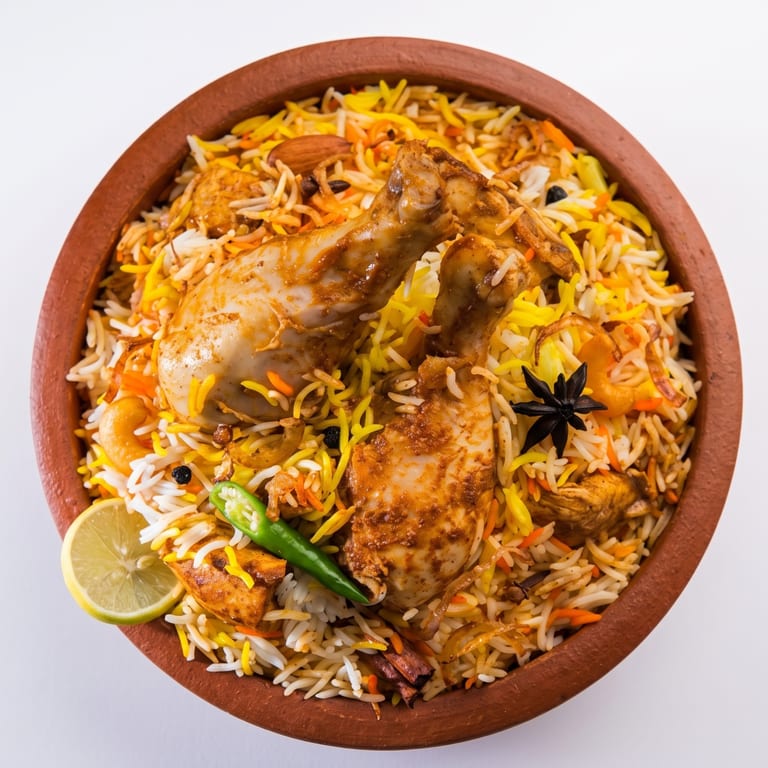 Delicious Dum Biryani Awaits